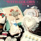 Candlewicking with Colors Design Book II By Kathleen Taylor Paperback Booklet Vintage 1982 Candlewicking with Colors Design Book II By Kathleen Taylor Paperback Booklet Vintage 1982