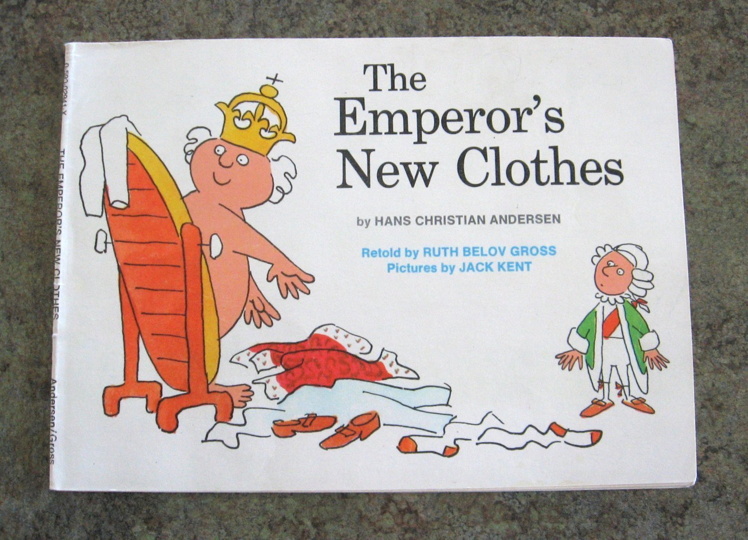 The Emperor's New Clothes Hans Christian Andersen Paperback Book Kids 