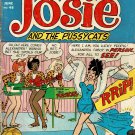 Josie And The Pussycats June No. 48 Comic Book Vintage 1970 Archie Series Josie And The Pussycats June No. 48 Comic Book Vintage 1970 Archie Series