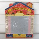 Little Red Schoolhouse Magic Slate Retro Toy Lift Film to Erase Write Draw Play Vintage 1950s