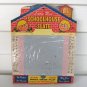 Little Red Schoolhouse Magic Slate Retro Toy Lift Film to Erase Write Draw Play Vintage 1950s