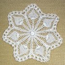 Doilies Handmade Crocheted Beige Doily 12" Vintage 1950s Doilies Handmade Crocheted Beige Doily 12" Vintage 1950s