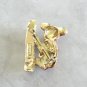 Tan Enamel Koala Bear Brooch Pin By Designer Gerrys Vintage Jewelry 1970s
