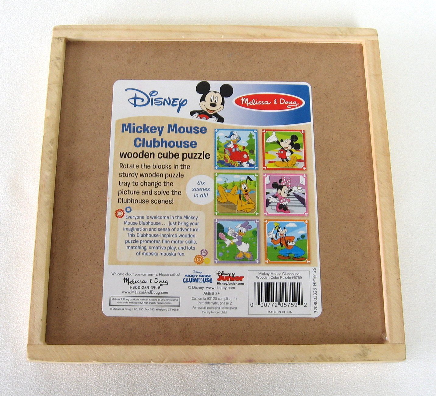 melissa & doug disney mickey mouse clubhouse wooden tool kit