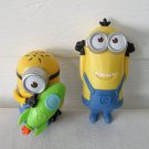 2 Universal Studios Toys Despicable Me 3 Kevin Pass The Minion & Rocket Racer Wind Up McDonalds