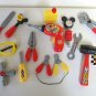 Disney Mickey Mouse Roadster Pit Crew Tool Set Pretend Toys Large 82 Piece Set Just Play