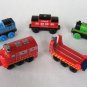 13 Piece Wooden Train Track Lot Railway Set Thomas The Train Round Track