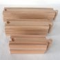 18 Piece Wooden Train Track Pieces Connectors & Adapters 100% Real Wood Toys R Us Brio