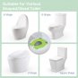 Kids Toddler Portable Green Frog Travel Toilet Potty Seat Pad Foldable