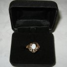 Women Ladies Oval Opal Sparkly Stone Ring Size 5 1/2 Women Ladies Oval Opal Sparkly Stone Ring Size 5 1/2