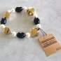 Pearl Bracelet 2 Pair Pierced Earrings 3 Pieces Designer Marvella Vintage Jewelry