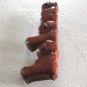 Handcrafted Name Helene Wooden Brooch Pin Vintage Jewelry 1980s