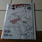 SUPERMAN #650 NM BLACK AND WHITE COVER