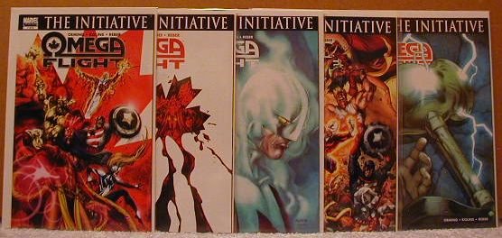 OMEGA FLIGHT #1-5 COMPLETE SET NM