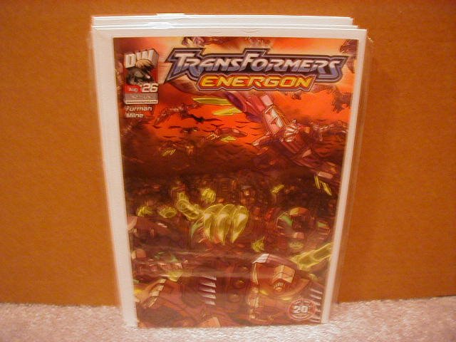 TRANSFORMERS ENERGON #26 VF/NM   *DW*
