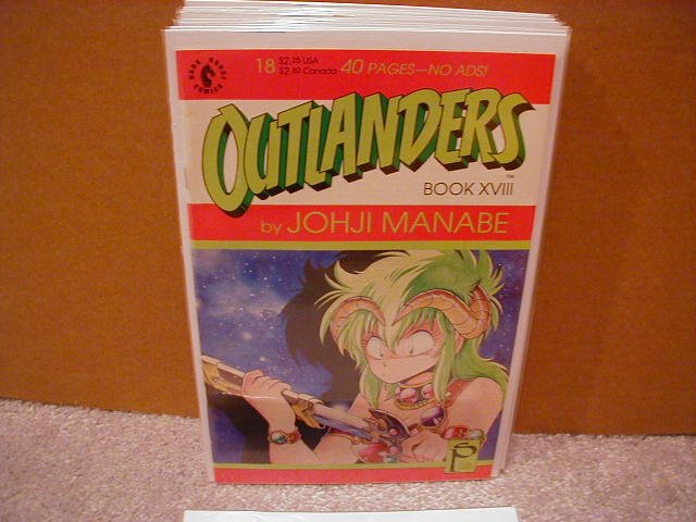 OUTLANDERS #18 VF-   *DARK HORSE*