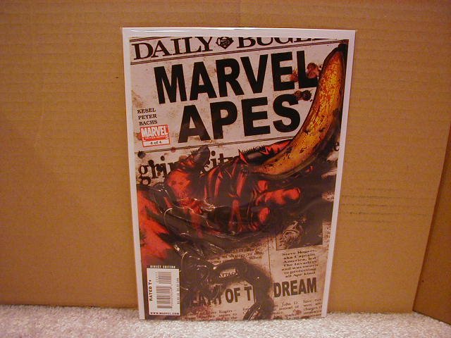 MARVEL APES #4 NM (2008)THE BOOK NOBODY IS TALKING ABOUT!!