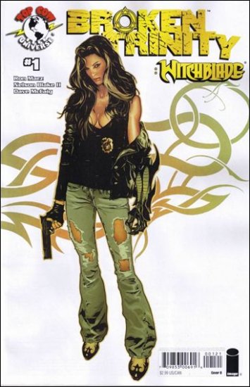 BROKEN TRINITY WITCHBLADE  #1 SPOKES CVR "B"