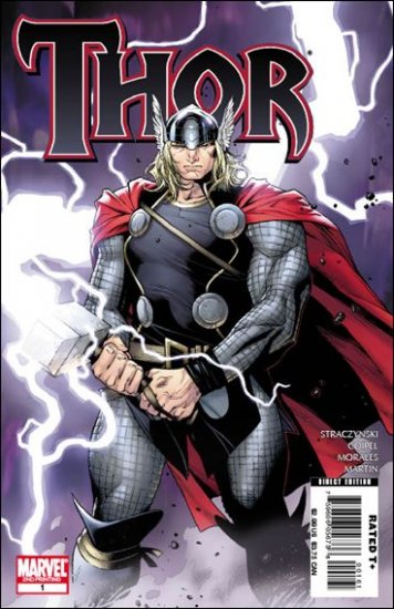 THOR #1 NM  2ND PRINT VARIANT COVER(2007) NEW SERIES