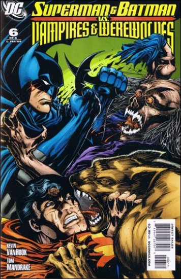 SUPERMAN & BATMAN VS. VAMPIRES & WEREWOLVES #5 NM (2009)