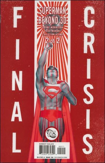 FINAL CRISIS SUPERMAN BEYOND  #2 NM(2009) "A" COVER