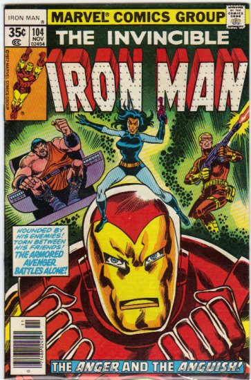 IRON MAN #104 F- (1968)