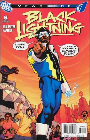 BLACK LIGHTNING YEAR ONE #6 NM (2009)