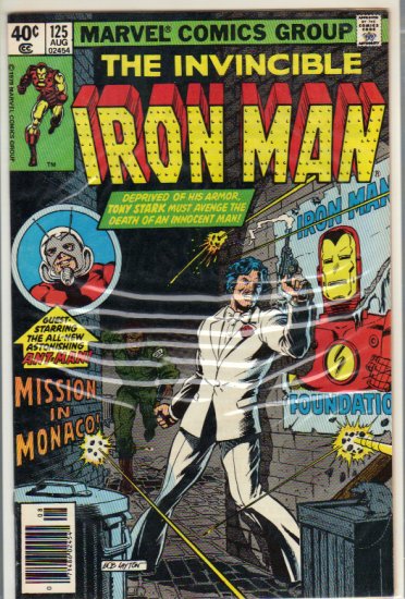 IRON MAN #125 VF/NM(1968)