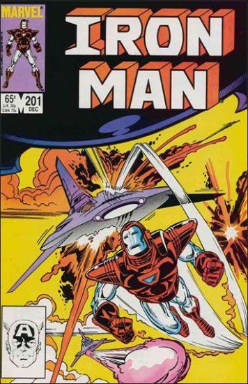 IRON MAN #201 VF-(1968)
