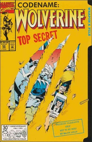 WOLVERINE #50 VF (1988)