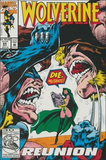 WOLVERINE #62 VF/NM (1988)