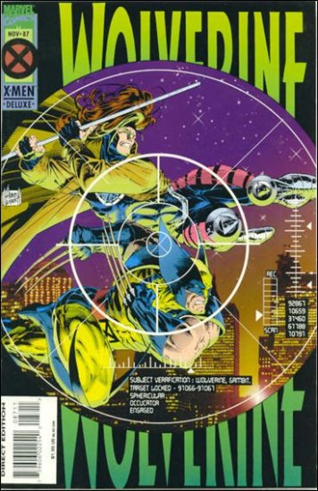 WOLVERINE #87 VF+ (1988) *GAMBIT*