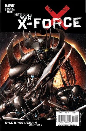 X-FORCE #14 NM (2009) "B COVER"