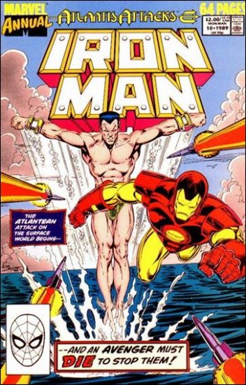 IRON MAN  ANNUAL #10 (1989)