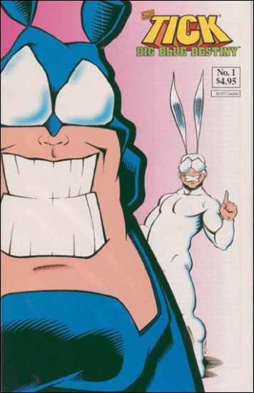 TICK BIG BLUE DESTINY #1 DIE CUT LIMITED EDITION