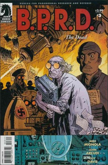 B.P.R.D. THE DEAD #3 NM DARK HORSE COMICS