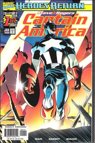 CAPTAIN AMERICA #1 (VOL 3) HEROES RETURN