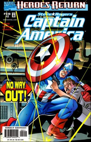 CAPTAIN AMERICA #2 (VOL 3) HEROES RETURN
