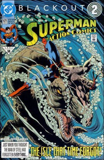 ACTION COMICS #671 VF/NM