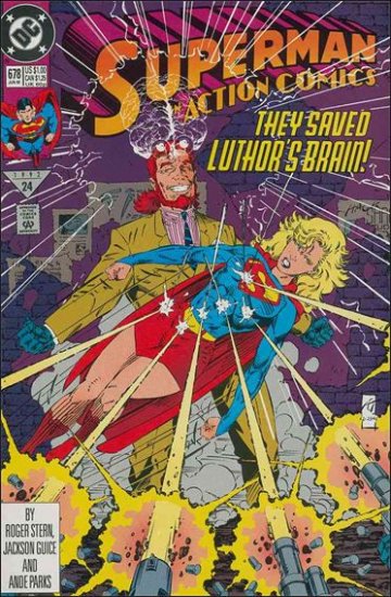 ACTION COMICS #678 VF/NM