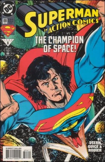 ACTION COMICS #696 VF/NM