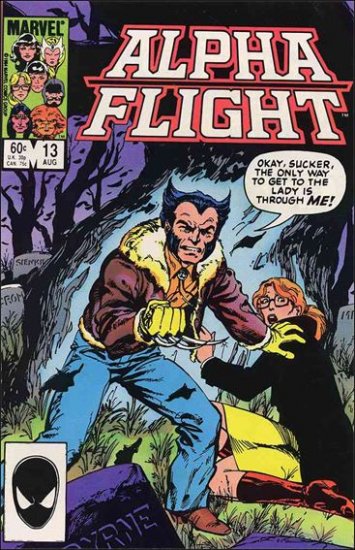 ALPHA FLIGHT VOL 1 #13 VF/NM WOLVERINE