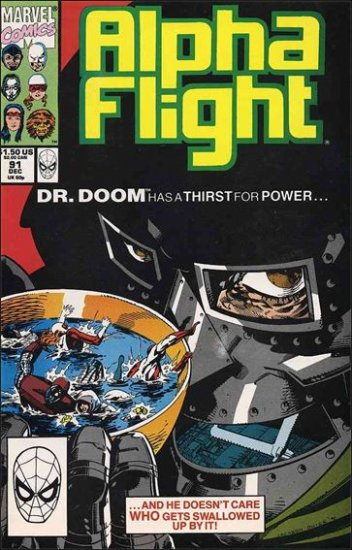 ALPHA FLIGHT VOL 1 #91 VF/NM
