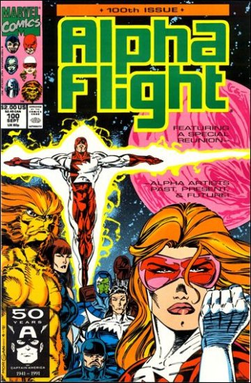 ALPHA FLIGHT VOL 1 #100 VF/NM