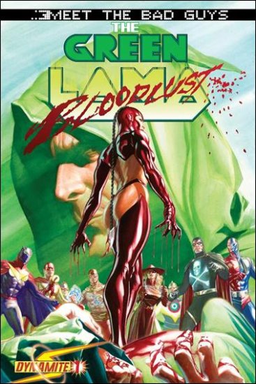 GREEN LAMA MEET THE BAD GUYS #1 NM (2009) "A" ROSS COVER