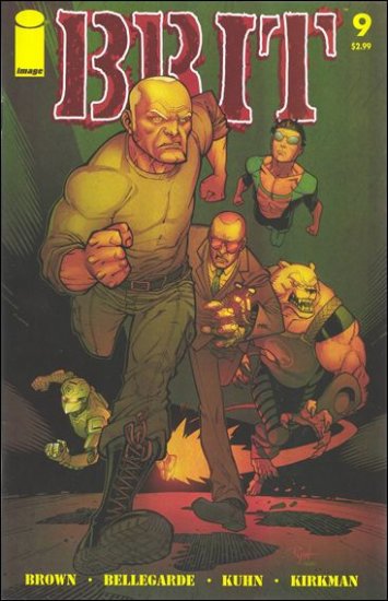 BRIT #9 VF+ *IMAGE*  *INVINCIBLE*