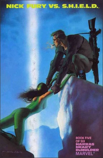 NICK FURY VS. SHIELD #5 VF/NM (1988)