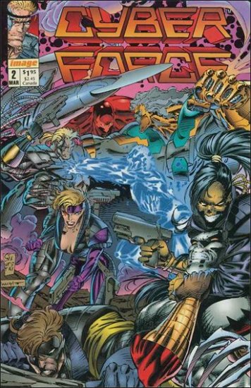 CYBERFORCE VOL 1 #2 VF/NM *IMAGE*