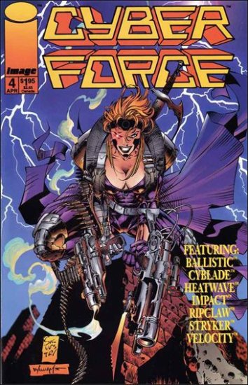 CYBERFORCE VOL 2 #4 VF/NM *IMAGE*