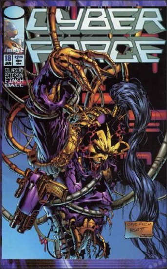 CYBERFORCE VOL 2 #18 VF/NM *IMAGE*
